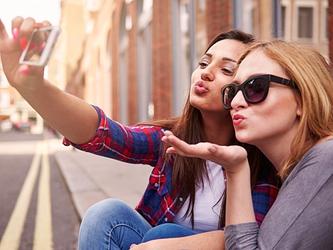 Millennial phone crop